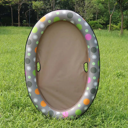 Dog Bathtub - Inflatable Dog Bathtub For Pets With Flower Pattern For Indoors And Outdoors
