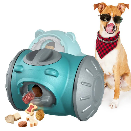 Dog Toy With Treat Dispenser - Interactive Chew Toy For Dogs