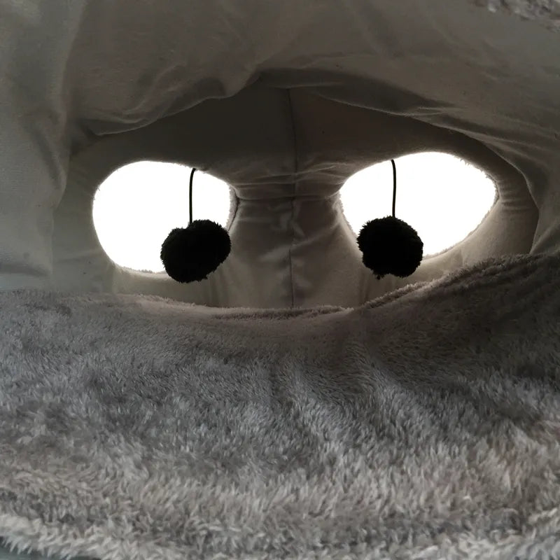 Cosy Cat Sleeping Cave In Mouse Design - Soft And Comfortable For Your Cat