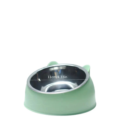 Elevated Ergonomic Cat Food Bowl