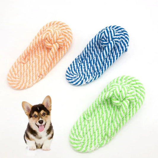 Robust Chew Toy Made Of Cotton Rope For Dogs
