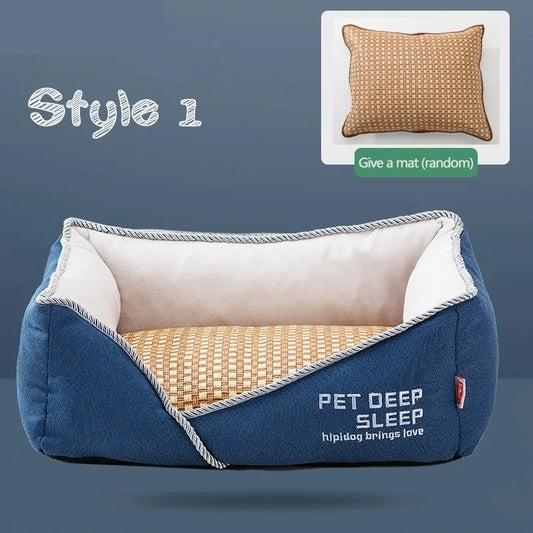 Comfortable Pet Sleeping Mat With Soft Inner Lining For Dogs And Cats