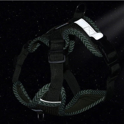 Reflective Dog Harness With Lead For Small Dogs