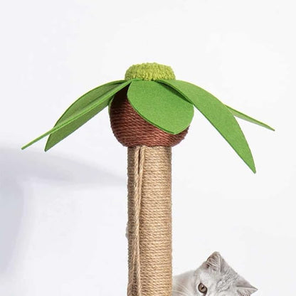 Cat Palm/Mushroom Scratching Post Made Of Sisal