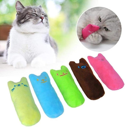 Gnashing Teeth Catnip Toy Funny Interactive