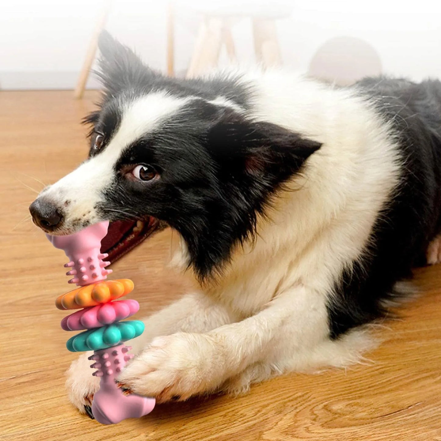 Dog Chew Toy With Teeth - Interactive Chew Toy For Dogs
