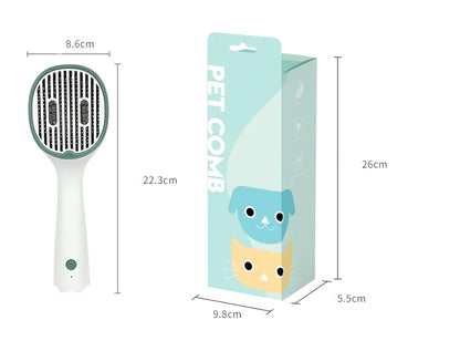 Electric Hair Brush - Fast Smoothing And Detangling Brush For Straight Hair