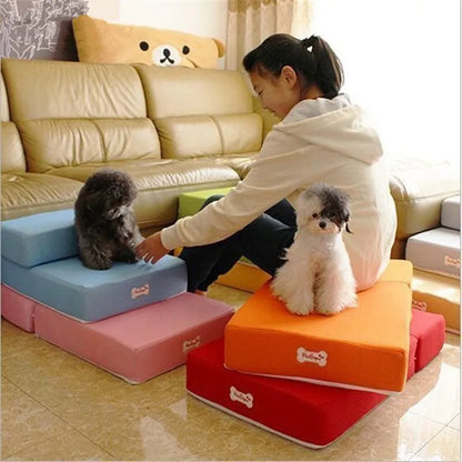 Comfortable Dog Stairs - Non - Slip Pet Stairs For Sofa Bed