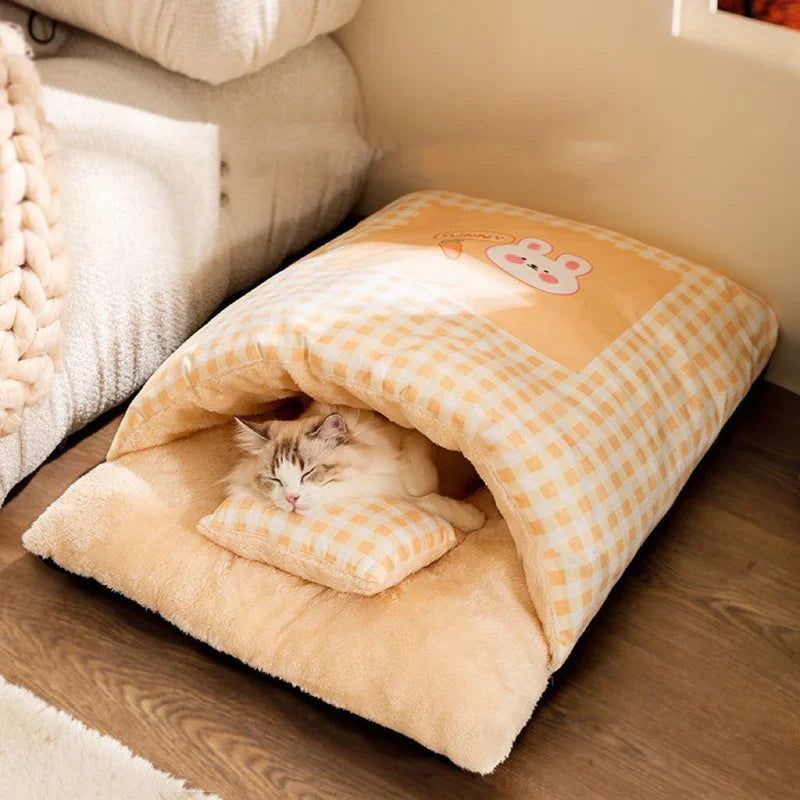 Cat Premium Sleeping Bag Bed