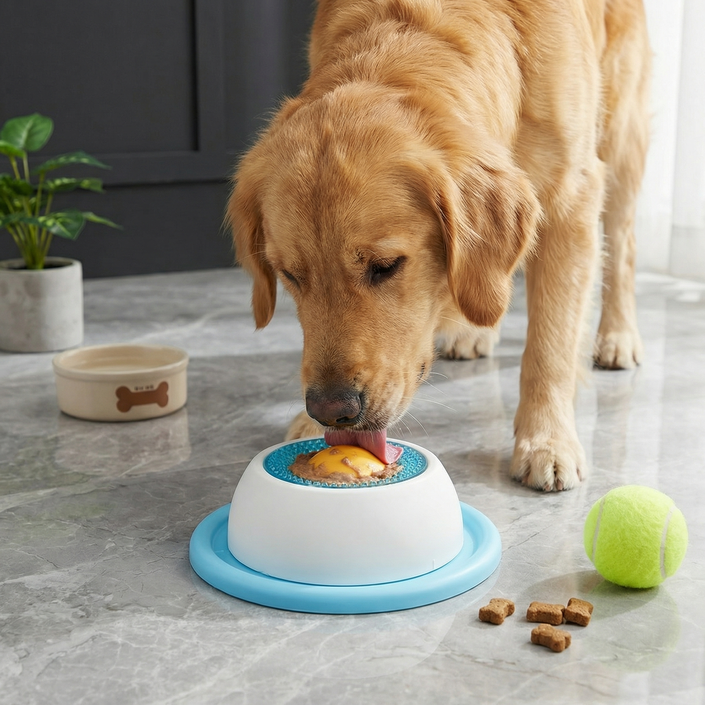 Interactive Lick Mat Slow Feeder Enrichement Toy for Dogs