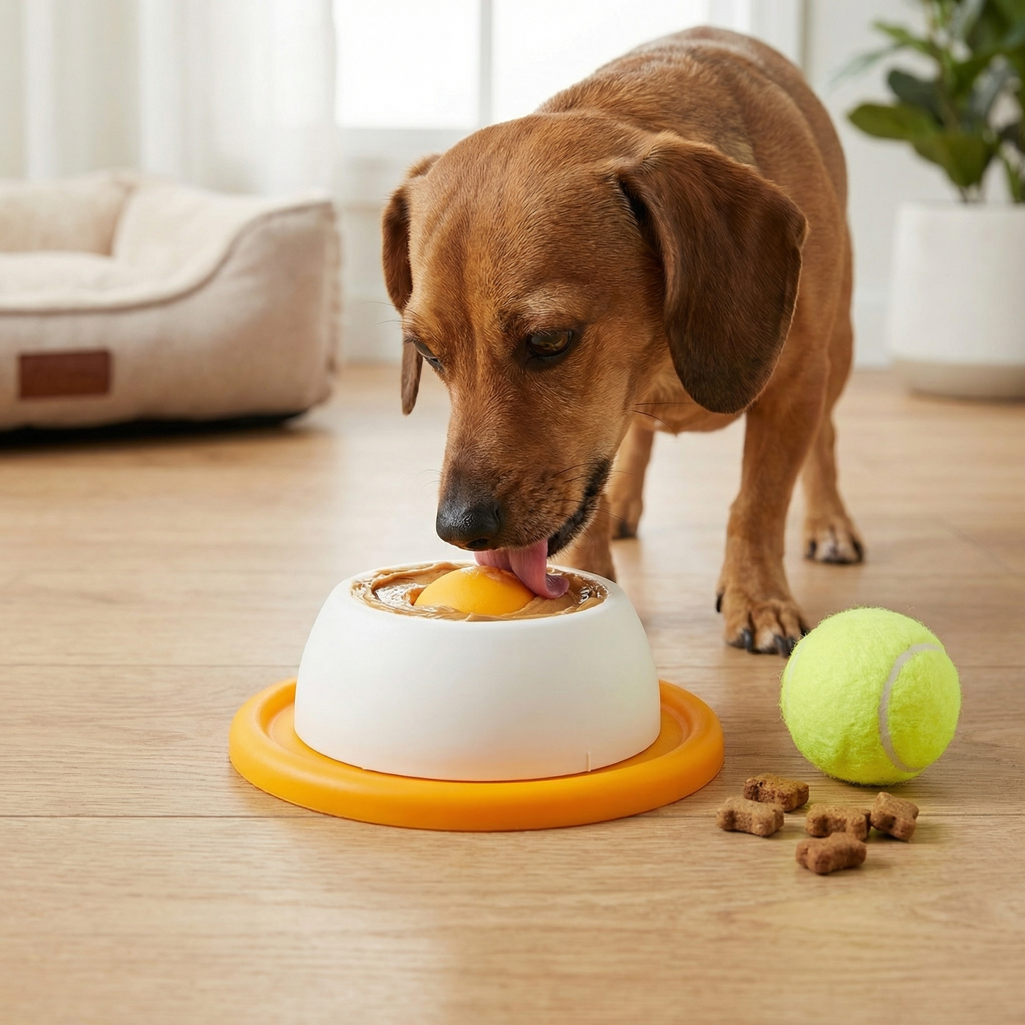 Interactive Lick Mat Slow Feeder Enrichement Toy for Dogs