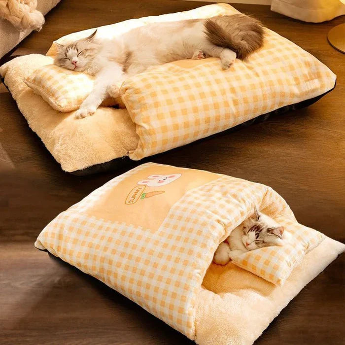 Cat Premium Sleeping Bag Bed