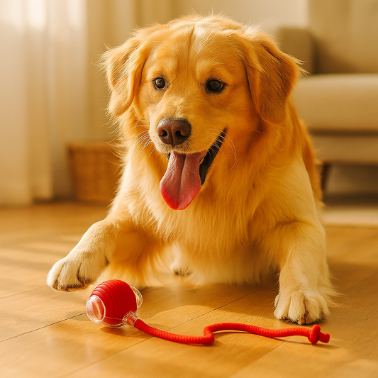 Interactive Play Ball With Tail For Dogs