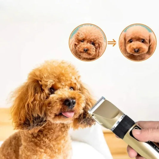 Silent Coat Trimmer Set For Dogs