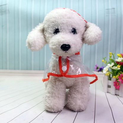 Transparent Waterproof Dog Rain Jacket