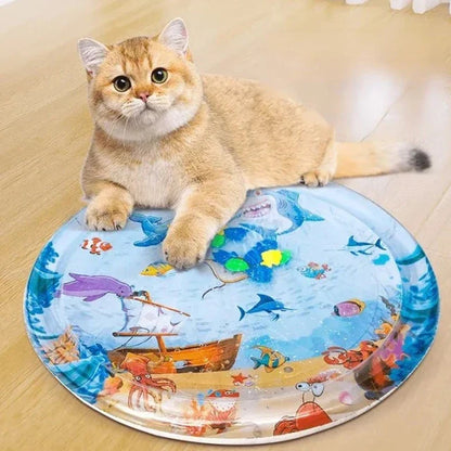 Cat Play&cool Water Mat (Round)