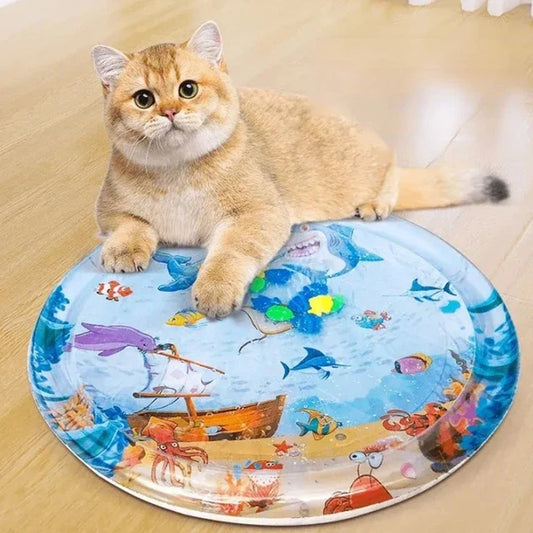 Cat Play&cool Water Mat (Round)