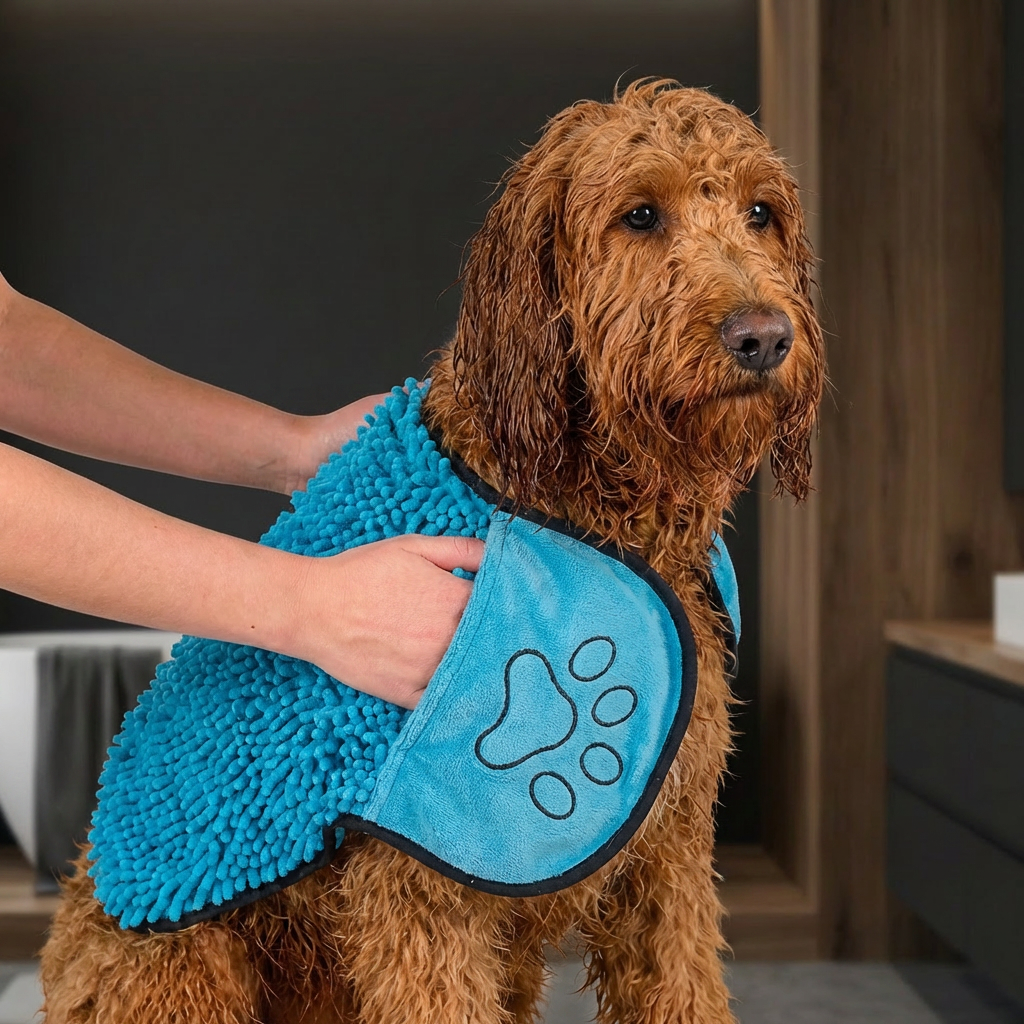 Ultra-Absorbent and Quick-Drying Microfiber Pet Towel