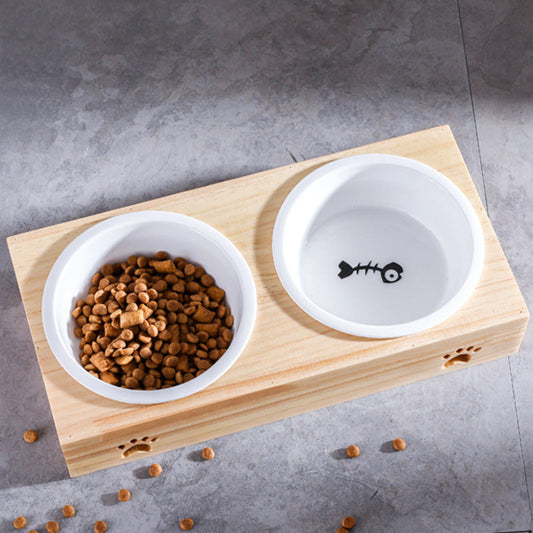 Bowl Duo In Wooden Design