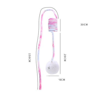 Interactive Elasticated Cat Toy