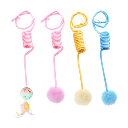 Interactive Elasticated Cat Toy