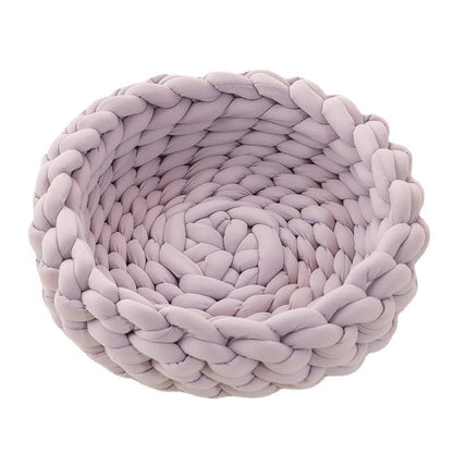 Hand - Woven Cat Basket