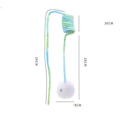 Interactive Elasticated Cat Toy