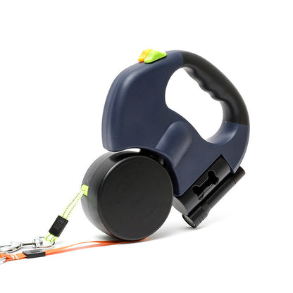 Practical Anti - Wrap Double Dog Lead