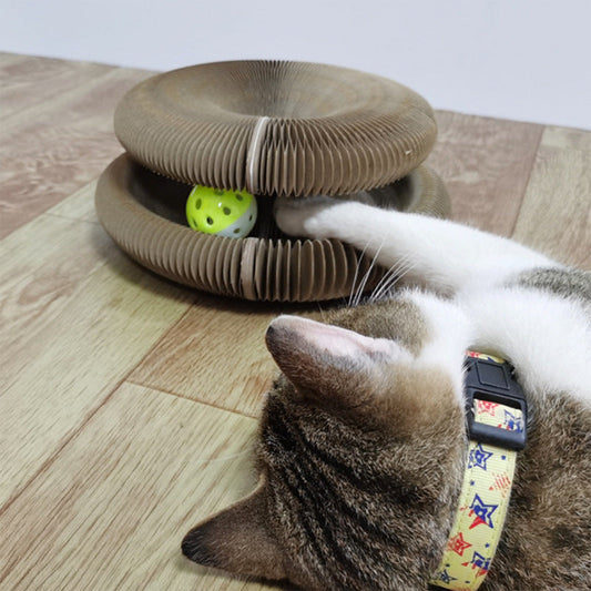 Cat Ball  And Scratching Toy