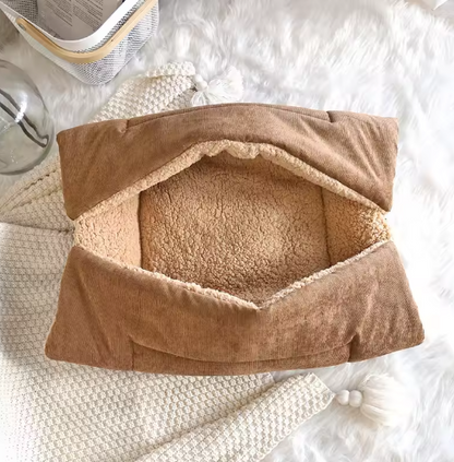 2 - In-1 Cosy Bed And Blanket For Cats