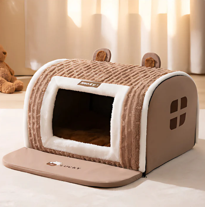 Cosy Pet House With Removable Mat