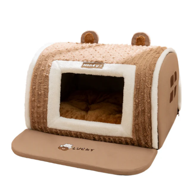 Cosy Pet House With Removable Mat