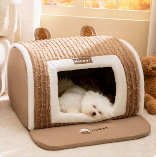 Cosy Pet House With Removable Mat