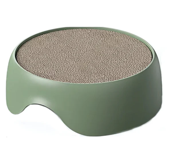 Multifunctional Cat Bed With Scratching Surface And Lying Cushion