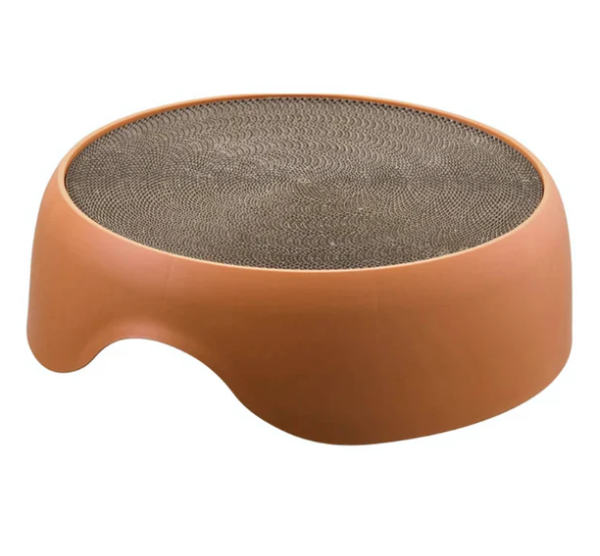 Multifunctional Cat Bed With Scratching Surface And Lying Cushion