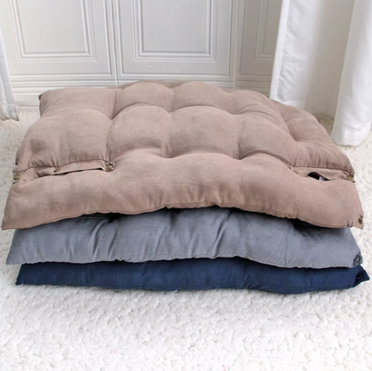Cosy Dog Bed With Pillow - Soft Washable Pet Bed For Dogs Cats