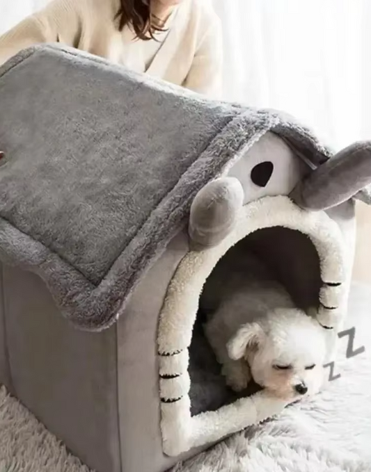 Cosy Pet House - Soft Warming Dog Bed For Cats Small Dogs