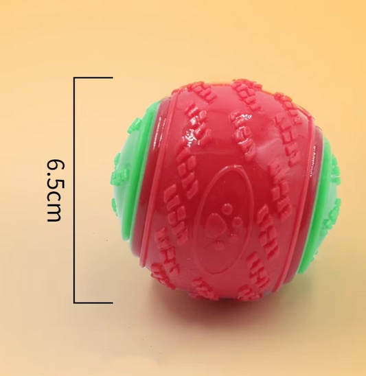 Interactive Squeaker Ball - Robust Chew Toy For Dogs