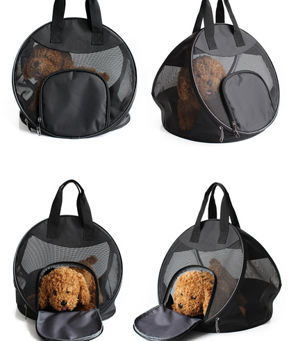 Foldable Pet Carrier Bag - Breathable Carrier Bag For Dogs Cats