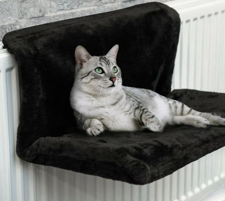 Cat Hammock - Soft Stable Window Lounger For Cats