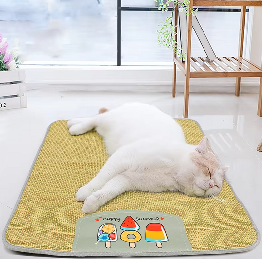 Cooling Mat for Pets - Breathable and Comfortable for Dogs and Cats