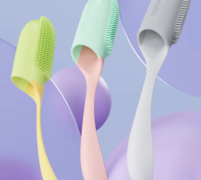 Tooth Cleaning Brush - Soft Tpr Brush For Thorough Oral Care And Tongue Cleaning