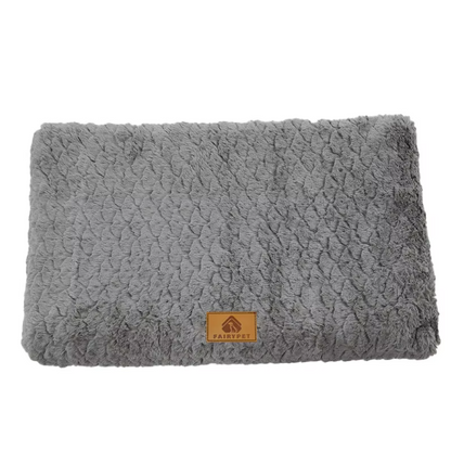 Orthopaedic Dog Bed - Soft Fluffy Pet Mat For Dogs Cats