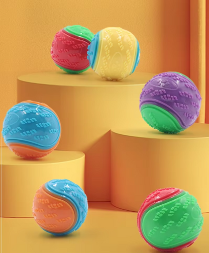Interactive Squeaker Ball - Robust Chew Toy For Dogs