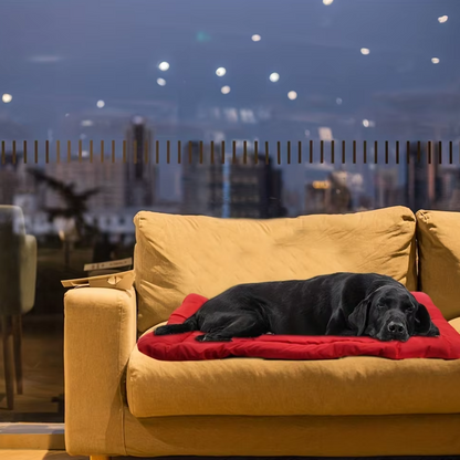 Travel Cushion For Dogs - Soft Washable Dog Bed For Car Sofa On The Go