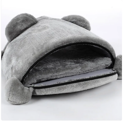 Cosy Cat Sleeping Cave In Mouse Design - Soft And Comfortable For Your Cat
