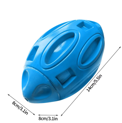 Throwing And Chewing Toy For Dogs - Robust Rubber Football