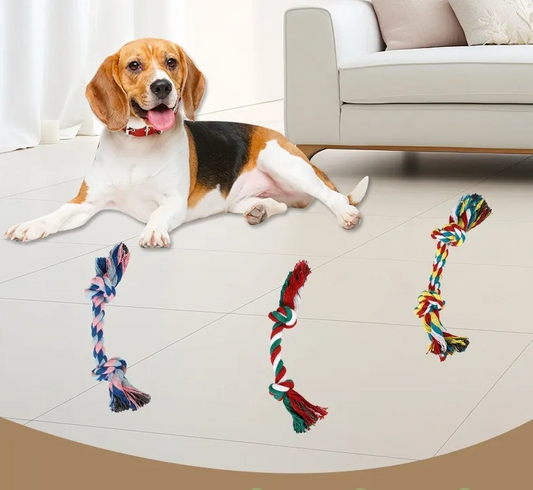 Dog Toy Rope - Colourful Chew Toy For Dogs