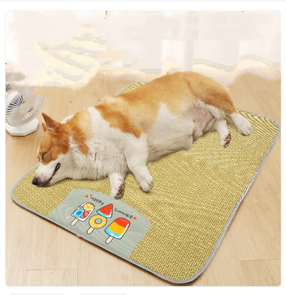 Cooling Mat for Pets - Breathable and Comfortable for Dogs and Cats