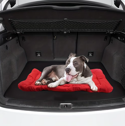 Travel Cushion For Dogs - Soft Washable Dog Bed For Car Sofa On The Go